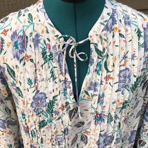 long sleeve floral dress